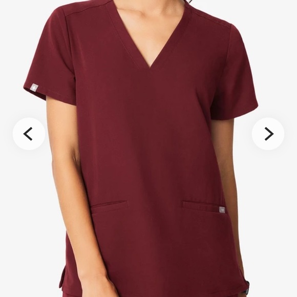 Set: 2 Figs Casma Scrub top S - Picture 2 of 5